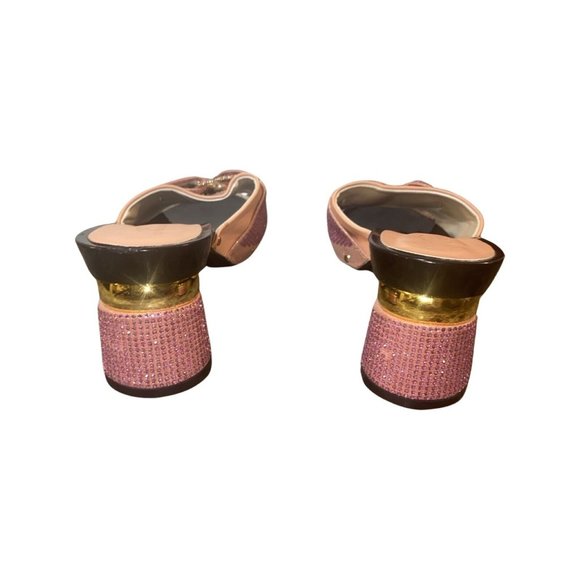 Geriger Gegallel Platform Mules Heels Size 38 - Picture 10 of 11